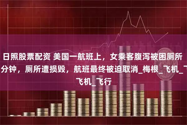 日照股票配资 美国一航班上，女乘客腹泻被困厕所 90 分钟，厕所遭损毁，航班最终被迫取消_梅根_飞机_飞行